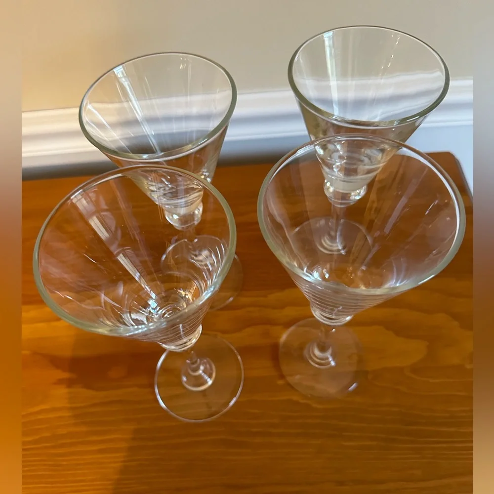 Pottery Barn Wine Glasses-Set of Four